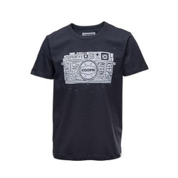 t-shirt ONE-EYED TWO Anthracite XXL [グラフィックTシャツ サイズXXL]