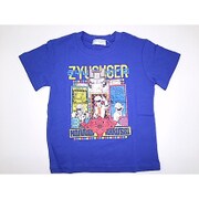 68085 動物戦隊ジュウオウジャー Tシャツ B 110cm ブルー [キャラクター衣料]