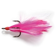 SLOWL FEATHER HOOK #2 ピンク/ホワイト