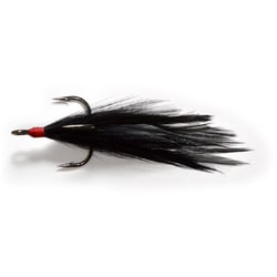 SLOWL FEATHER HOOK #2 ブラック