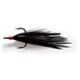 SLOWL FEATHER HOOK #2/0 ブラック