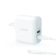 Anker PowerPort 2 ホワイト+Anker Micro USBケーブル 0.9m ホワイト B2141N22