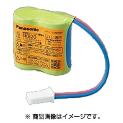 誘導灯 非常用照明器具用 ニッケル水素蓄電池 2.4V 3,000mAh FK820
