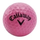 Soft Flight Balls w/Hex pattern-9/pack-Pink [練習用ゴルフボール]