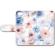 OS-BKI5-493Y [手帳型ケースiPhone SE Flowers]