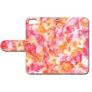 OS-BKI5-501Y [手帳型ケースiPhone SE Watercolor flower2_2]