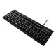 CHERRY「青軸」USBポート オーディオ端子付 メカニカルキーボード 109フルキー ブラック OWL-KB109CBLU2-BK