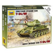 ZV6160 [1/100スケール ミリタリーシリーズ T-34/85 ソビエト中電車]