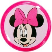 ディズニー 缶バッチ ミニーサークル [直径3cm]