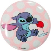 ディズニー 缶バッチ スティッチ PK [直径3cm]