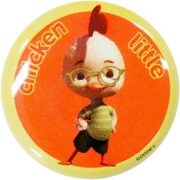 ディズニー 缶バッチ チキンリトル [直径3cm]