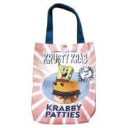 スポンジ・ボブ 転写トートバッグ ボブバーガー [キャラクターグッズ]