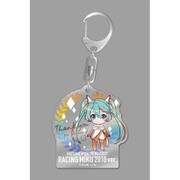 初音ミク レーシングVer.2016 アクリルキーホルダー 1 [約W53×H59mm]