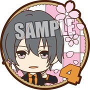 ツキウタ。 ラバーピンズ 卯月 新 [キャラクターグッズ]