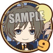ツキウタ。 ラバーピンズ 長月 夜 [キャラクターグッズ]