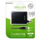 「ENE LIFE」AC充電器 2台同時充電(micro-Bケーブル+USBポート) ブラック LP-ACEL02BK