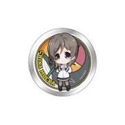 ハイスクール・フリート キラキラフレーム付きBIG缶バッジ 知名もえか