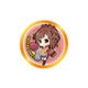 ハイスクール・フリート キラキラフレーム付きBIG缶バッジ 西崎 芽依
