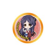 ハイスクール・フリート キラキラフレーム付きBIG缶バッジ 万里小路 楓
