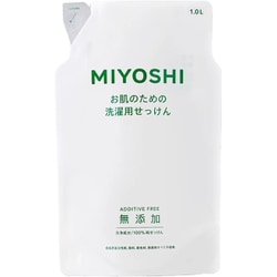 みっちゃん　ミヨシのせっけん　洗濯用石けん　3kg × 6袋 ミヨシのせっけん 1個(3kg) ミヨシ石鹸 【通販モノタロウ】