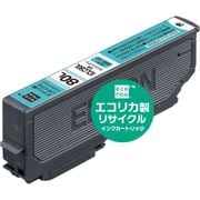 互換リサイクルインクカートリッジ エプソン ICLC80L ライトシアン(染料) インク残量表示対応 ECI-E80L-LC