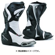 レーシングブーツ 39/25.0cm ブラック/ホワイト HORNET