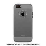 mo-igsear-gy moshi iGlaze Armour for iPhone SE/5s/5 Gunmetal Gray [iPhone SE/5s/5用ケース]