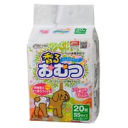 犬用おむつ 香るおむつ フローラルソープの香り SSサイズ 20枚