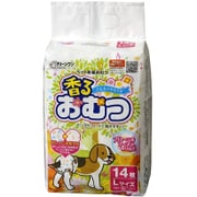 犬用おむつ 香るおむつ フローラルソープの香り Lサイズ 14枚