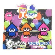 スプラトゥーン アクリルクリップ イカセット [キャラクターグッズ]