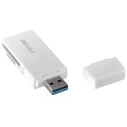 BSCR27U3WH [USB3.0 SD/microSDカードリーダー ケーブルレス UHS-I対応 SDXC/microSDXC対応 ホワイト]