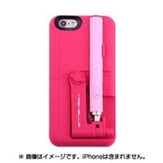 iPhone 6s/6 セルフィースティック付きハードケース ピンク