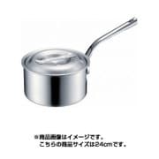 アルミ深片手鍋 24cm 目盛付 MTI プロガスト