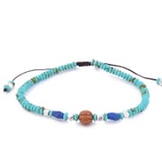 メンズ ビーズミックスシングルブレスレット TURQUOISE MIX BSM-1638 TQ MIX