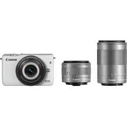 ヨドバシ.com - キヤノン Canon EOS M10 クリエイティブマクロ トリプルレンズキット ホワイト [ボディ＋交換レンズ「EF-M28mm  F3.5 マクロ IS STM ブラック」＋「EF-M15-45mm F3.5-6.3 IS STM シルバー」＋「EF-M55-200mm  Ｆ4.5-6.3 IS STM シルバー」] 通販【全品無料配達】