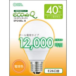 ヨドバシ.com - オーム電機 OHM 電球形蛍光灯 エコデンキュウ