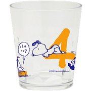スヌーピー トライタン タンブラー HappyNumber 4