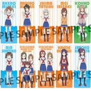 ハイスクール・フリート クリアブックマークコレクション [キャラクターグッズ]