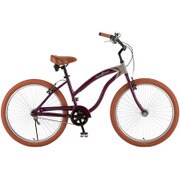 ビーチクルーザー26インチ 変速なし BEACHCRUISER 260 レッド