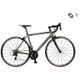 ロードバイク SHIMANO 105 500mm 700×23C 外装22段変速 チタングレイ Ti-800 500 HASA
