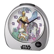 4ZM606MC19 [STAR WARS(スター・ウォーズ) BB-8 R2-D2 C-3PO 目覚まし時計]