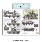 ウクライナ軍のAFV(ウクライナ・ロシア危機）Part.7：9K33M3、BRDM-2&BTR-80 [1/35 デカールシリーズ]