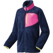 98031-019-L [ボアジャケット レディース Lサイズ ネイビーブルー]