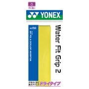 ウォーターフィットグリップ2 1本入り AC150-004 イエロー [オーバーグリップテープ]
