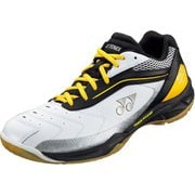 SHB65-400-27.0 [バドミントンシューズ POWER CUSHION（パワークッション） 65 27.0cm ブラック/イエロー]