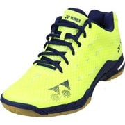 SHBAM-151-26.5 [バドミントンシューズ POWER CUSHION AERUS MEN（パワークッション エアラス メン） 26.5cm ブライトイエロー]