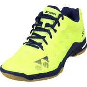 SHBAM-151-27.5 [バドミントンシューズ POWER CUSHION AERUS MEN（パワークッション エアラス メン） 27.5cm ブライトイエロー]