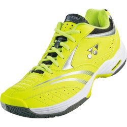 crystal様　YONEX テニスシューズ 蛍光イエロー25cm crystal様 YONEX テニスシューズ 蛍光イエロー25cm - メルカリ