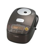 鉄器コートプラチナ厚釜 5.5合炊き 圧力IH炊飯ジャー 極め炊き ダークブラウン NP-BF10-TD