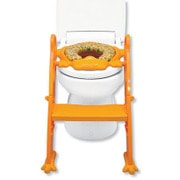 ステップ式トイレトレーナー イエロー [ベビートイレ用品]